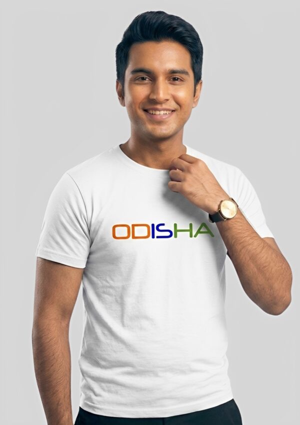 odisha white tshirt