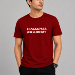 Himachal Pradesh Printed Green Dry Fit Half Sleeve T-Shirt